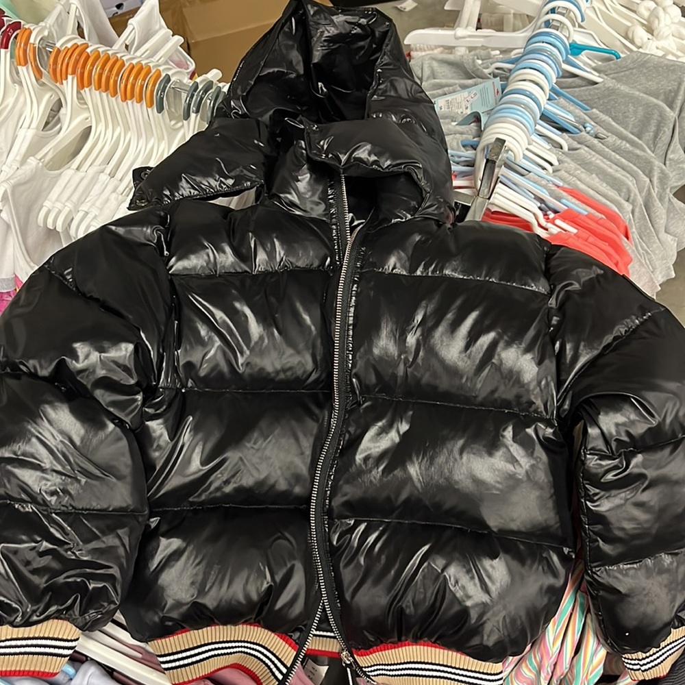 Kid’s Shiny Puffer Jacket
